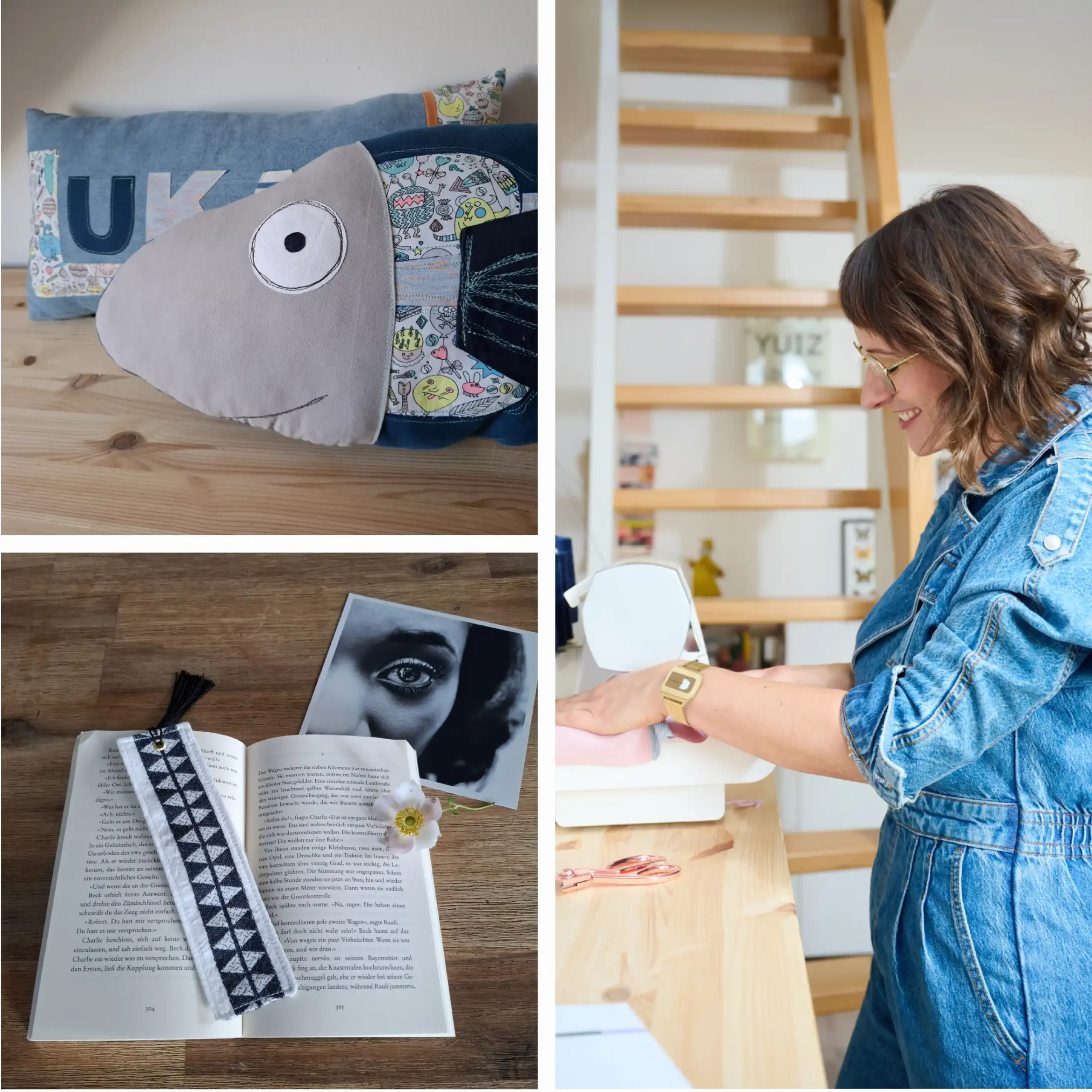 Homepage Über mich
Nadine Miesenburg, Blauzone Textilgestaltung aus Stoffen mit Erinnerungen, Trauerbegleitung, Erinnerungsarbeit,